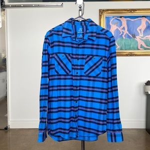 Jack Threads Cotton Flannel Button-up